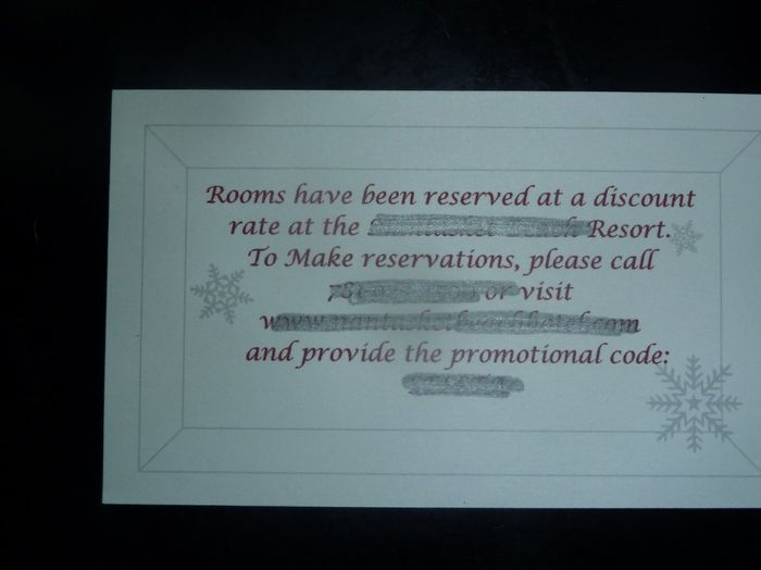 Speaking of Invitations...