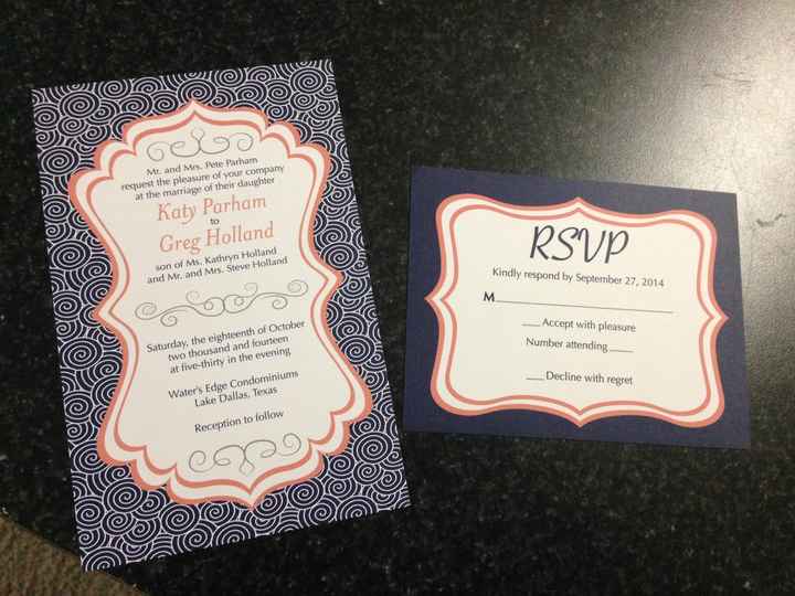 Show me your Vista Print Invites