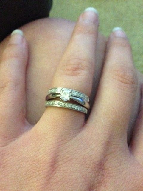 My wedding band came in!  Show me yours!