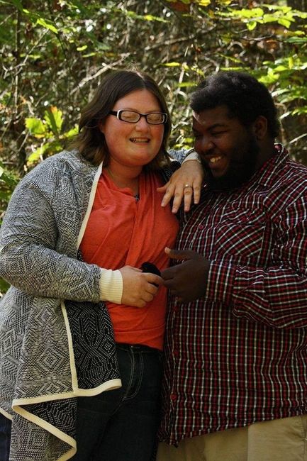 Pics from when he asked!