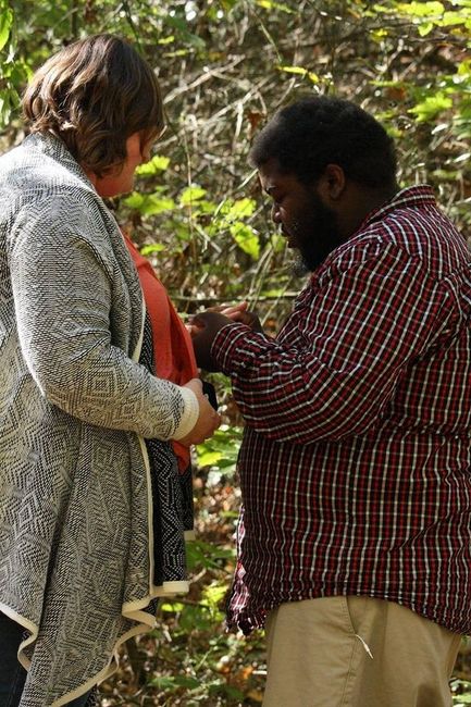 Pics from when he asked!