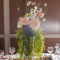 What colors to have with a blush pink dress?
