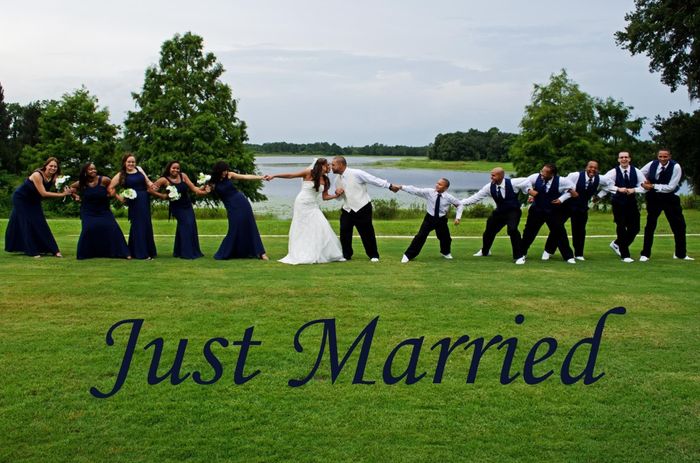 We did it!  And it was Beautiful...