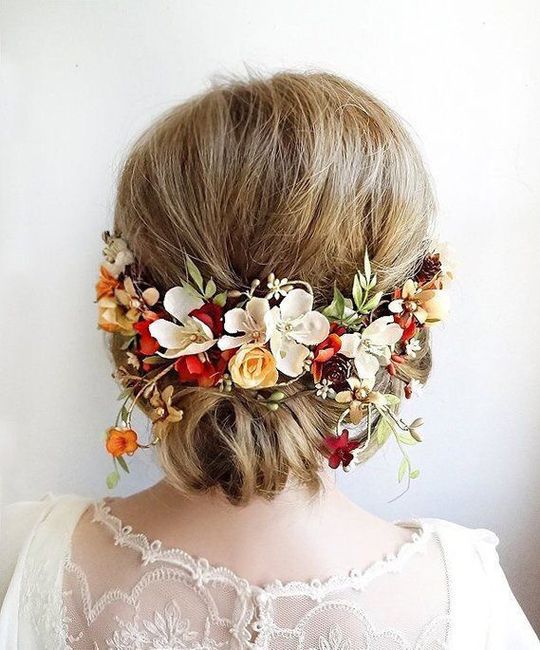 Floral comb 1