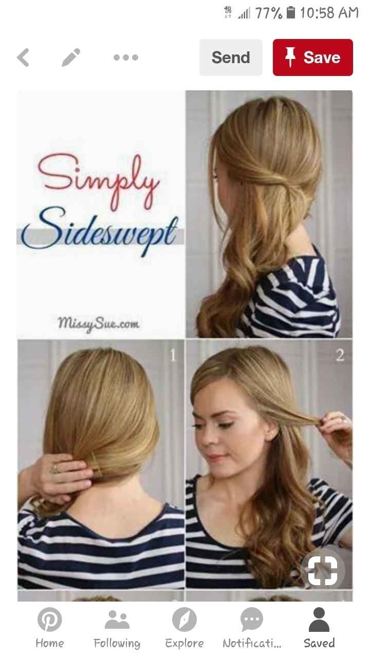 Would Love Input on Hair Styles for Wedding! - 1