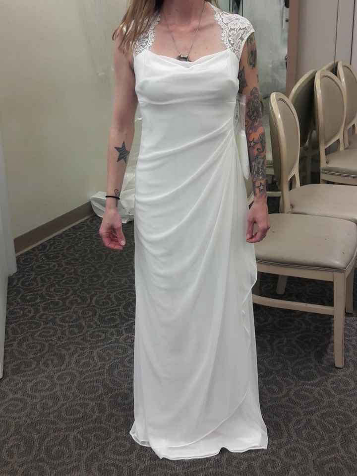 Show me your David's Bridal Dresses - 1