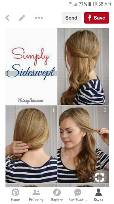 Would Love Input on Hair Styles for Wedding! - 1