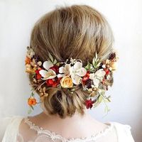 Floral comb - 1