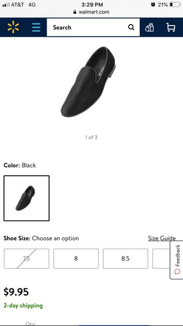cheap Groom’s or Groomsmen shoe option! - 1