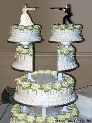 wedding cakes that make you go "What the ....?"