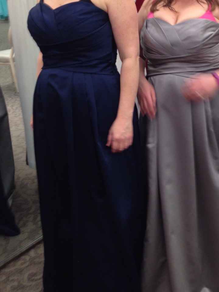 How are your bridesmaids going to be dressed?