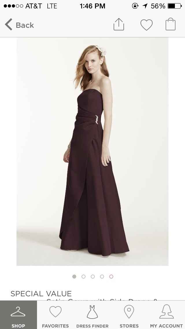 Show me your bridesmaid dresses and where from?! :)