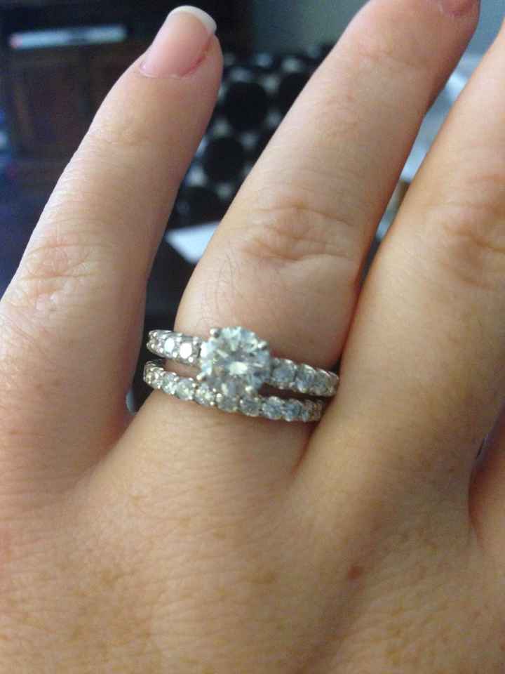 I wanna see wedding bands!!!