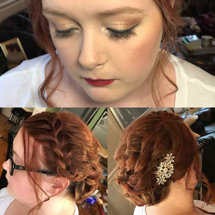 Hair/make up trial!