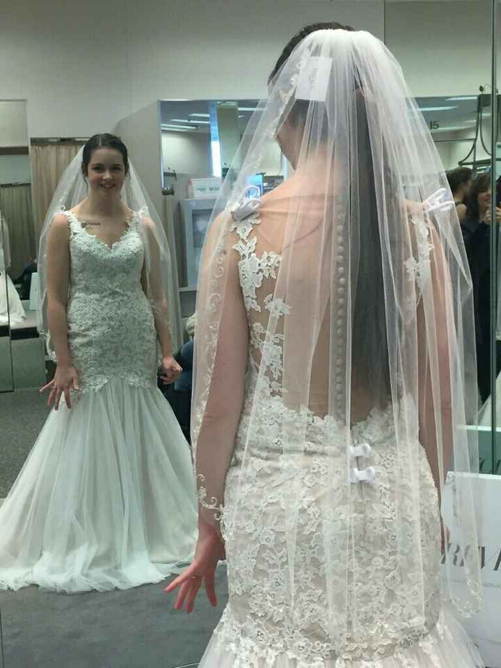 Said yes to the dress