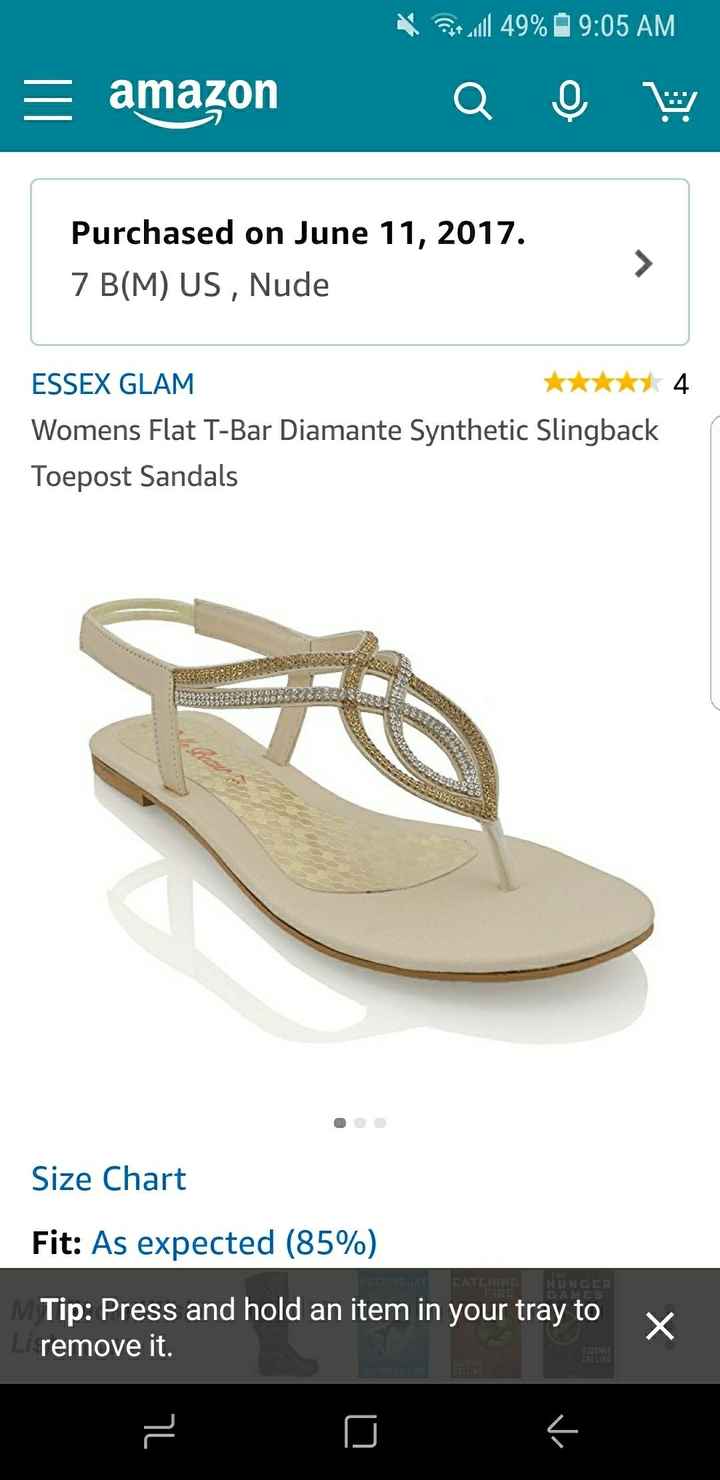 Ordered my shoes