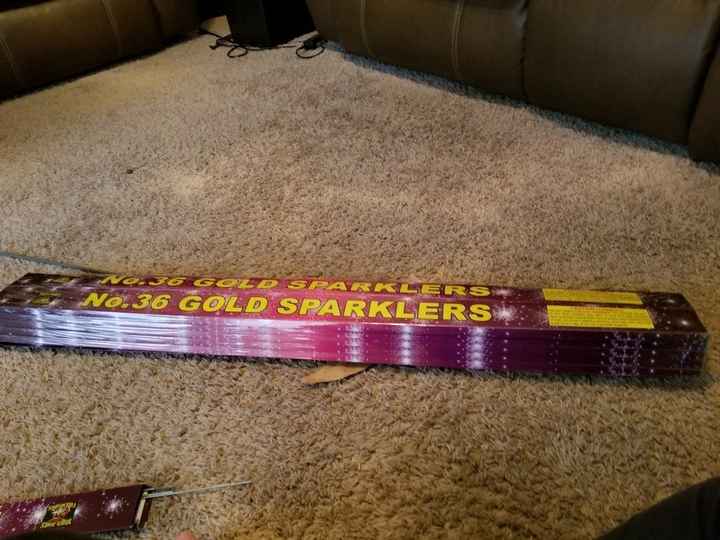 FH ordered sparklers