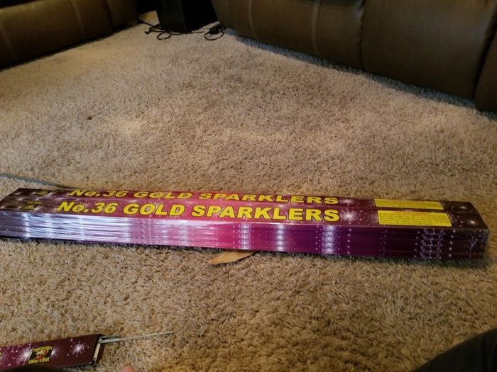 FH ordered sparklers