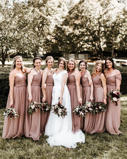 Bridesmaid’s color dressing 3