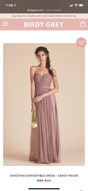 Bridesmaid’s color dressing 4