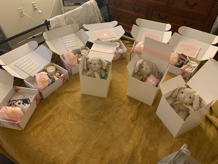 How did you ask your bridal party? - 1