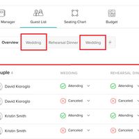 How do i get rid of duplicate events and couple? - 1