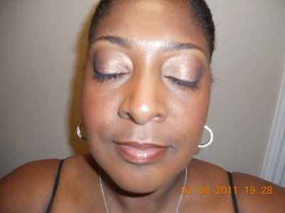 Had my makeup trial today too...*pics