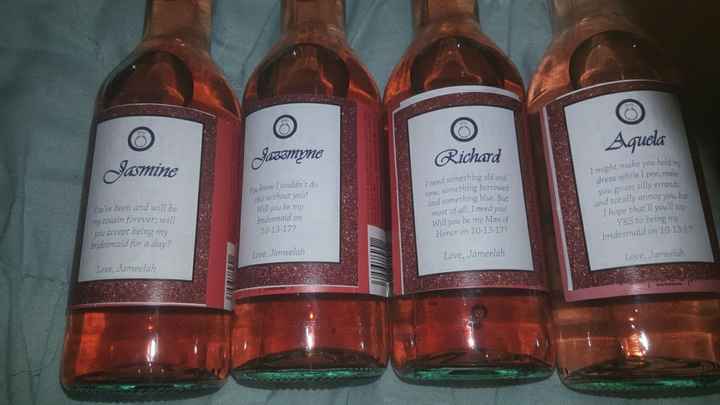 I'm asking my bridal party on Sunday!