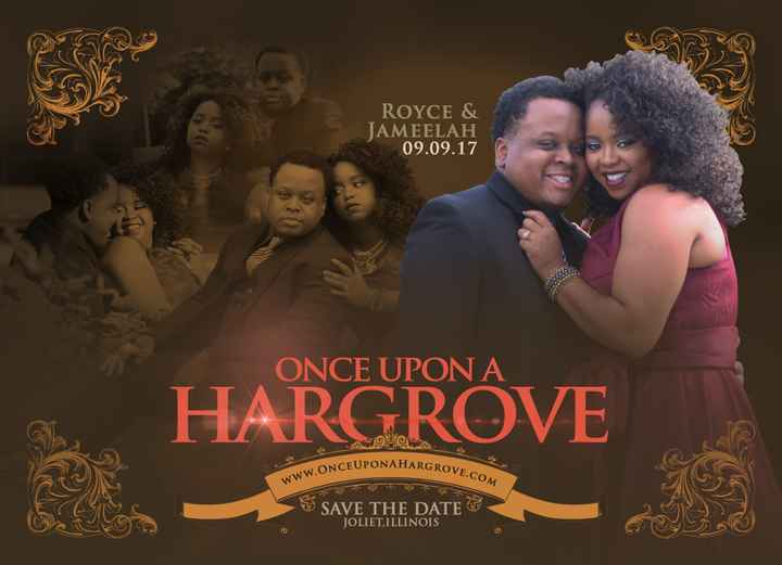 Save the date design