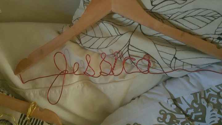 Did my own hangers!!