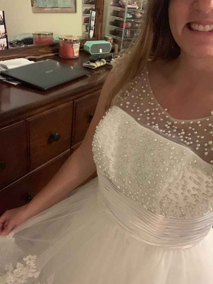 i got my reception dress!!!! - 2