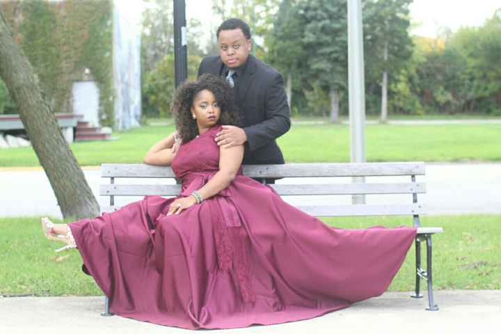 Got our  engagement pics in!