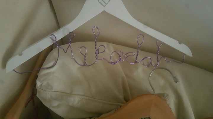Did my own hangers!!