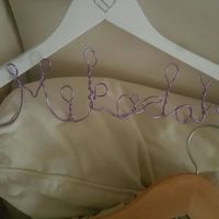 Did my own hangers!!