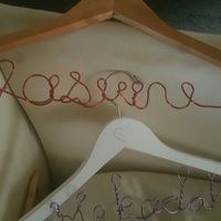 Did my own hangers!!
