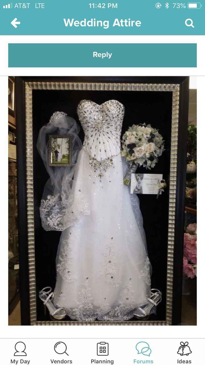 What to do with dress after the wedding? - 1