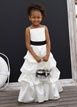 Just changed wedding dress to ivory-wedding colors are white, black and red. Will this work? Wedding