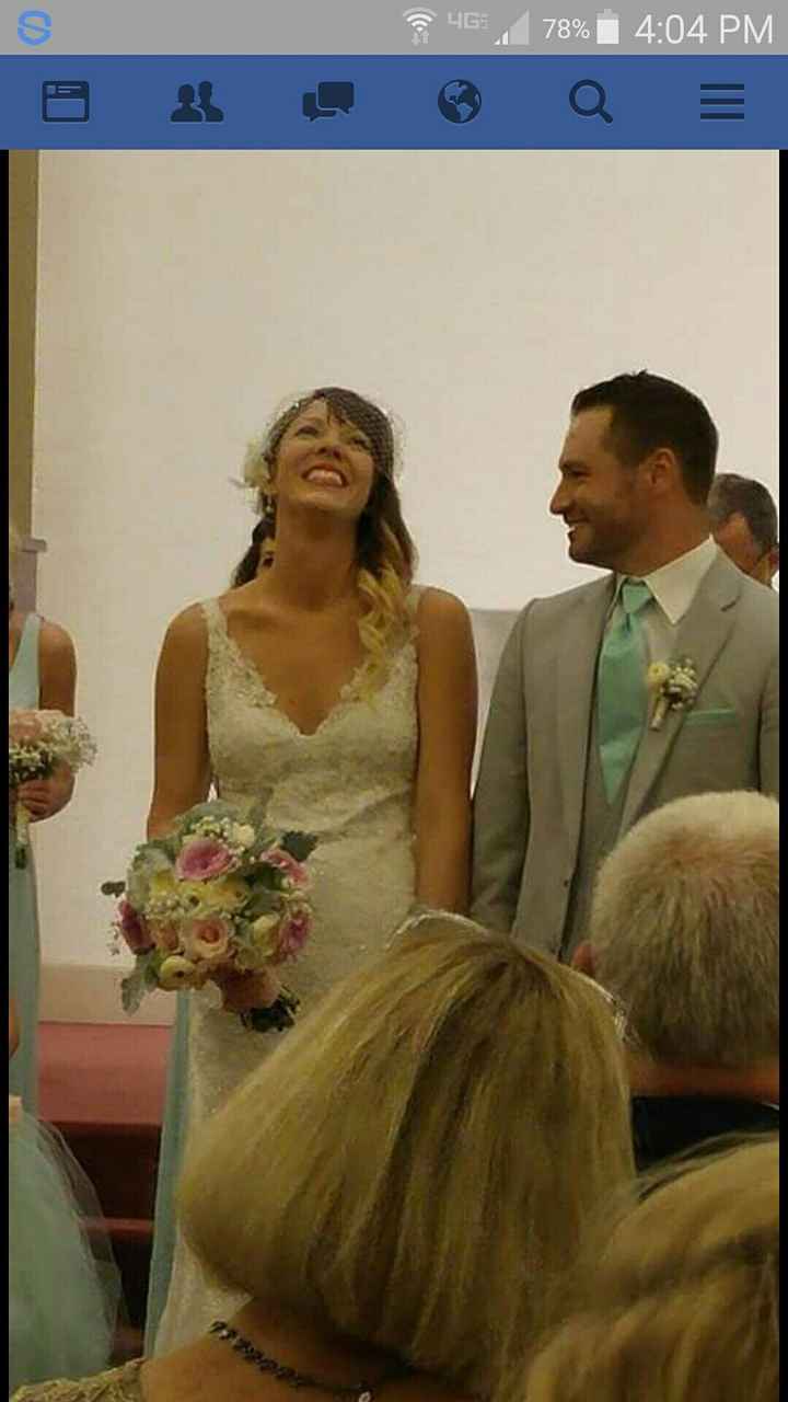 Married ladies, show us your favorite photo from the wedding!