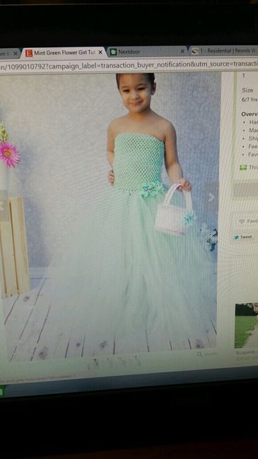 I wanna see your flower girl dresses!!