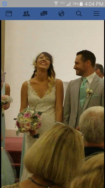 Married ladies, show us your favorite photo from the wedding!