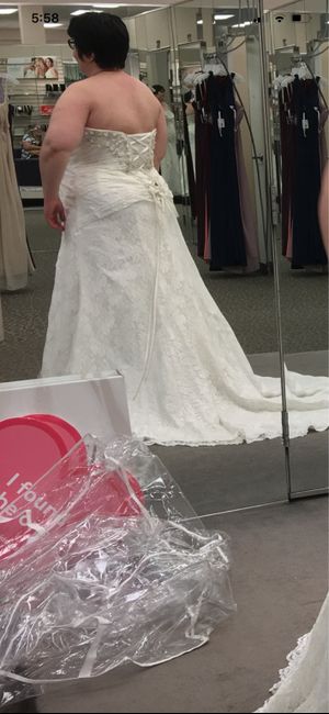 What would you do? Plus sized and need advice as to how to style my gown. 2