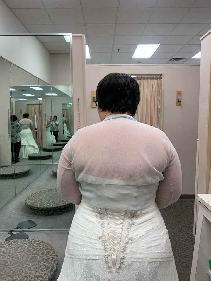 Which of these three shrugs should i wear with my dress? - 4