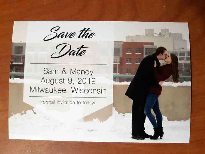 show me your save the Dates!! - 1