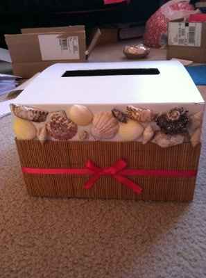 Beach Themed Card Box