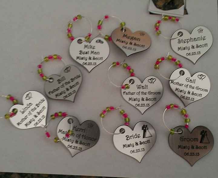 So cute! Wine charms from Etsy!