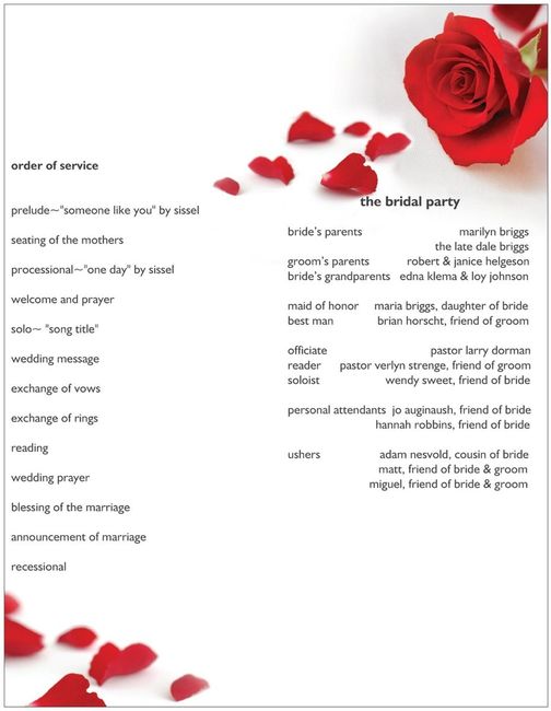 Vistaprint for Wedding Programs?