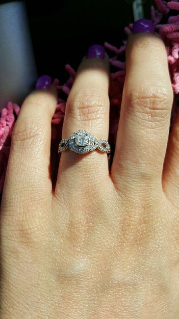 Engagement ring/wedding ring