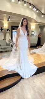 Help me decide between two wedding dresses! - 1