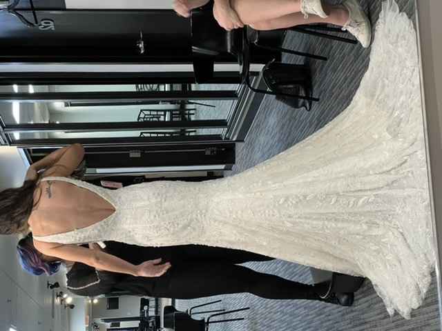 Help me decide between two wedding dresses! - 2
