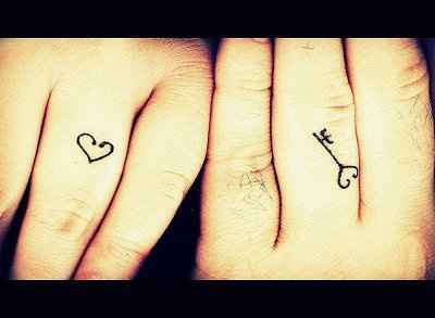 tattooed wedding rings